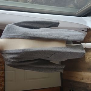 Heavy cardigan sweater
